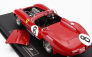 Topmarques Ferrari 315s Spider Team Scuderia Ferrari N 8 24h Le Mans 1957 Lewis Evans - Martino Severi 1:18 Red