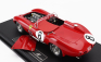 Topmarques Ferrari 315s Spider Team Scuderia Ferrari N 8 24h Le Mans 1957 Lewis Evans - Martino Severi 1:18 Red