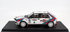 Topmarques Lancia Delta Hf Integrale 4wd Team Martini & Rossi Racing (night Version) N 4 Winner Rally Rac Lombard 1987 Juha Kankkunen - Juha Piironen - Con Vetrina - With Showcase 1:12 Bílá Červená Modrá