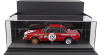Topmarques Lancia Fulvia Hf 1600 Coupe (night Version) N 12 2nd Rally Sanremo 1972 Sergio Barbasio - Piero Sodano - Con Vetrina - With Showcase 1:12 Červená Bílá