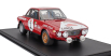 Topmarques Lancia Fulvia Hf 1600 Coupe (night Version) N 2 Winner Rally Sanremo 1972 Amilcare Ballestrieri - Arnaldo Bernacchini - Con Vetrina - With Showcase 1:12 Červená Bílá