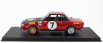 Topmarques Lancia Fulvia Hf 1600 Coupe (night Version) N 7 2nd Rally Acropolis 1972 Simo Lampinen - Bo Reinicke 1:12 Červená Bílá
