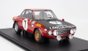 Topmarques Lancia Fulvia Hf 1600 Coupe (night Version) N 7 2nd Rally Acropolis 1972 Simo Lampinen - Bo Reinicke 1:12 Červená Bílá