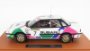 Topmarques Subaru Legacy Rs N 7 2nd Swedish Rally 1992 Colin Mcrae - Derek Ringer - Con Vetrina - With Showcase 1:18 Bílá Zelená Růžová