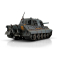 TORRO tank PRO 1/16 RC Jagdtiger šedý - infra - Poškozený
