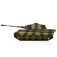 TORRO tank PRO 1/16 RC Königstiger vícebarevná kamufláž - BB Airsoft