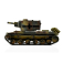 TORRO tank PRO 1/16 RC KV-2 754 (r) vícebarevná kamufláž - Infra IR - Servo