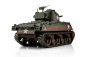 TORRO tank PRO 1/16 RC M4A3 Sherman 75mm zelená kamufláž - BB Airsoft