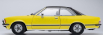 Touring modelcars Opel Commodore B Gs/e Coupe 1975 1:18 Žlutá Černá