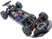 RC auto Traxxas Chevrolet Corvette Stingray 1:10 RTR, černá