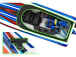 RC loď Traxxas Distruptor 4S RTR, modrá