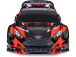 RC auto Traxxas Ford Fiesta 1:10 2BL 4WD RTR, červená