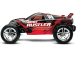 RC auto Traxxas Nitro Rustler 1:10 TQi RTR, stříbrno-červená