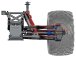 RC auto Traxxas Nitro T-Maxx 3.3 1:8 TQi Bluetooth RTR, bílá