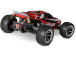 RC auto Traxxas Rustler 1:10 RTR s LED osvětlením, červeno-černá