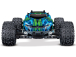 RC auto Traxxas Rustler 1:10 VXL 4WD TQi RTR, modrá