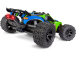 RC auto Traxxas Rustler 4WD 1:10 RTR s LED osvětlením, oranžová