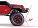 RC auto Traxxas TRX-4 Sport High Trail Edition 1:10 RTR, modrá