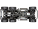 RC auto Traxxas TRX-6 Mercedes G 63 6x6 1:10 RTR, stříbrná