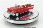 Triple9 Accessories Rotary Base Stand Medium Largh.cm 24.5 For 1/24 And 1/18 Scale - With Mirror Surface - Funzionante A Batteria + Cavo Usb 1:18 Black - Mirror