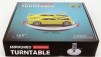 Triple9 Accessories Rotary Base Stand Medium Largh.cm 24.5 For 1/24 And 1/18 Scale - With Mirror Surface - Funzionante A Batteria + Cavo Usb 1:18 Black - Mirror