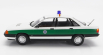 Triple9 Audi 100 (c3) Polizei 1989 1:18 Bílá Zelená