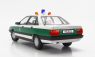 Triple9 Audi 100 (c3) Polizei 1989 1:18 Bílá Zelená