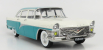 Triple9 GAZ 13 Seagull Chaika 1959 1:18 Tyrkysově Bílá