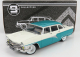 Triple9 GAZ 13 Seagull Chaika 1959 1:18 Tyrkysově Bílá