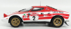Triple9 Lancia Stratos Hf N 2 Winner Rally Sanremo 1974 S.munari - M.mannucci 1:18 Červená Bílá