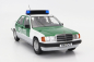 Triple9 Mercedes benz 190e (w201) Polizei Germany 1993 1:18 Bílá Zelená