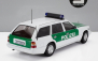 Triple9 Mercedes benz E-class (s124) T-model Sw Station Wagon Polizei 1995 1:18 Bílá Zelená