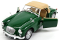 Triple9 MG Mga Mki Twin Cam Spider Soft-top Closed 1959 1:18 Zelený Krém