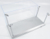 Triple9 Vetrina display box Lungh.lenght Cm 35.5 X Largh.width Cm 15.7 X Alt.height Cm 15.8 (altezza Interna Cm 13.5) - Luci Funzionanti Led - Base Silver 1:18 Plastový Displej