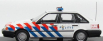 Triple9 Volvo 440 Rijkspolitie District Alkmaar Police 1992 1:43 Bílá Modrá Červená