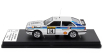 Trofeu Audi Quattro Coupe N 14 Rally 1000 Lakes 1986 Lasse Lampi - Pentti Kuukkala 1:43 Bílá Světle Modrá