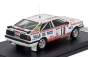 Trofeu Audi Quattro Coupe N 18 Rally Montecarlo 1987 Tchine - Gilles Thimonier 1:43 Bílá