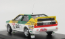 Trofeu Audi Quattro N 11 Rally 1000 Pistes 1983 J.panciatici - A.tabet 1:43 Bílá Zelená Žlutá