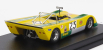 Trofeu Chevron B21 Fvc Cosworth N 23 Rally Vila Real 1972 Paco Josa 1:43 Žlutá Zelená