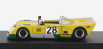 Trofeu Chevron B21 Fvc Cosworth N 28 Rally Vila Real 1972 Jose Juncadella 1:43 Žlutá Zelená