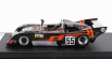 Trofeu Chevron B36b Cosworth S4 Team Chevron Racing N 55 24h Le Mans 1982 M.birrane - J.sheldon - N.crang 1:43 Černá Oranžová