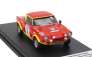 Trofeu Fiat 124 Abarth (night Version) N 3 3rd Rally 1000 Lakes 1974 Markku Alen - Ilkka Kivimaki 1:43 Červená Žlutá