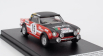 Trofeu Fiat 124 Sport 1600 Spider Closed (night Version) N 15 Rally Tap 1973 Luis Netto - Manuel Coentro 1:43 Červená Černá