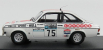 Trofeu Ford england Escort Mkii N 75 Rac Rally 1977 M.jackson - S.howard 1:43 Bílá Červená