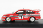 Trofeu Ford england Sierra Cosworth Rs N 17 Rally National Breakdown 1987 R.stoneman - P.davis 1:43 Červená Černá