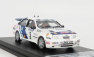 Trofeu Ford england Sierra Rs Cosworth N 5 Rally New Zealand 1989 J.mcrae - R.arthur 1:43 Bílá Modrá