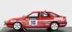 Trofeu Ford england Sierra Xr4x4 (night Version) N 10 Rally New Zealand 1988 B.stokes - G.adams 1:43 Červená Bílá