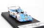 Trofeu Lola T294 1994cc S4 Team Societe Racing Organisation Course N 28 24h Le Mans 1975 Francois Servanin - Jacques Henry - Albert Dufrene 1:43 Bílá Světle Modrá