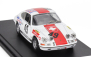 Trofeu Porsche 911 Coupe N 49 2nd 24h Spa Francorchamps 1969 Claude Haldi - Jean Cheneviere 1:43 Bílá Červená