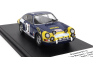 Trofeu Porsche 911s Coupe N 82 Tap Rally 1970 Colaco Marques - Jorge Cirne 1:43 Modrá Žlutá